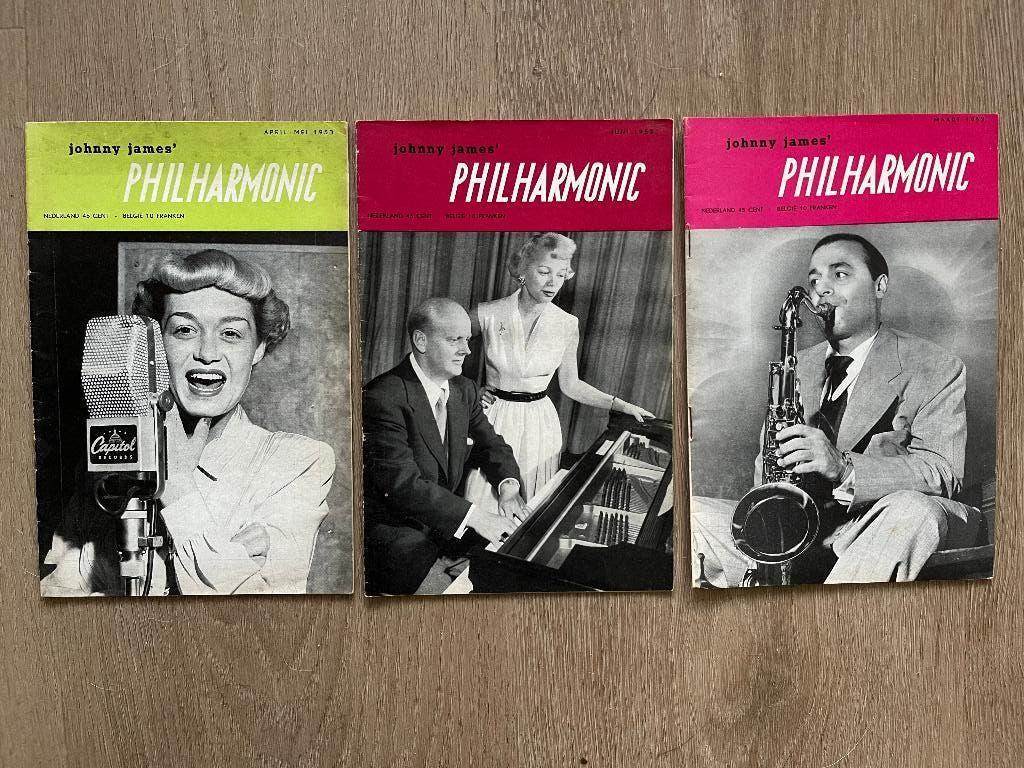 Tijdschrift Philharmonic uit 1953, Ophalen of Verzenden, Zo goed als nieuw, Artiest