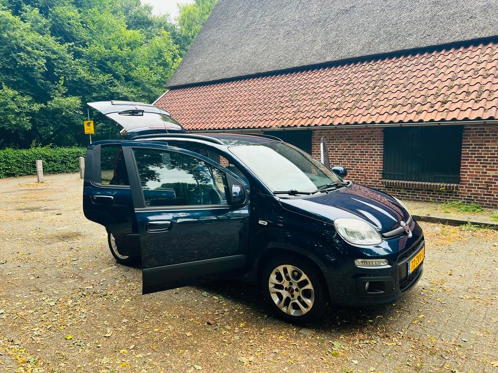 Fiat Panda 0.9 Twinair 48KW 2013 Blauw 91.273 km, Auto's, Stof, 31 €/maand, Panda, Origineel Nederlands