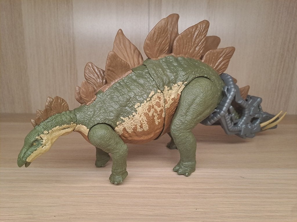 Jurassic World Dino Escape Stegosaurus, Ophalen of Verzenden, Zo goed als nieuw