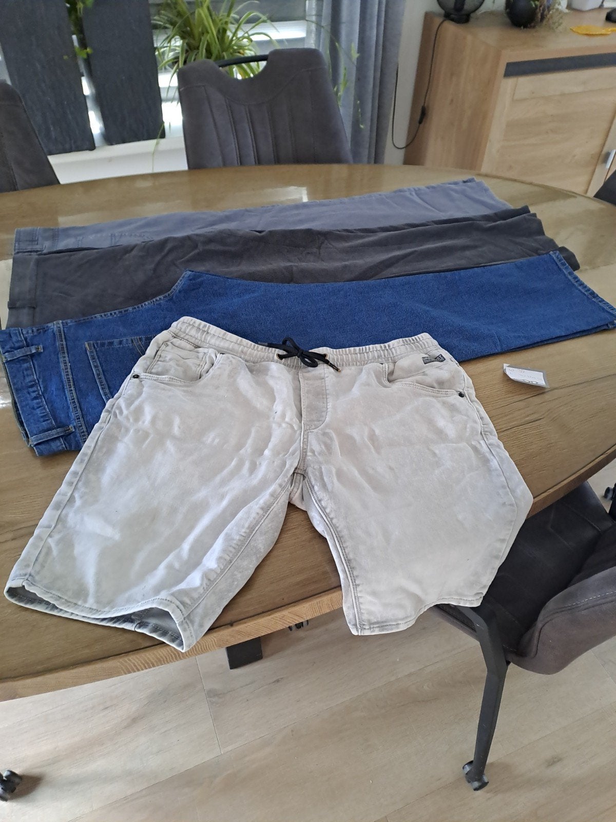 Pakket herenbroeken W38 (jeans, corduroy, shorts), Ophalen of Verzenden, Gedragen, Blauw, W36 - W38 (confectie 52/54)