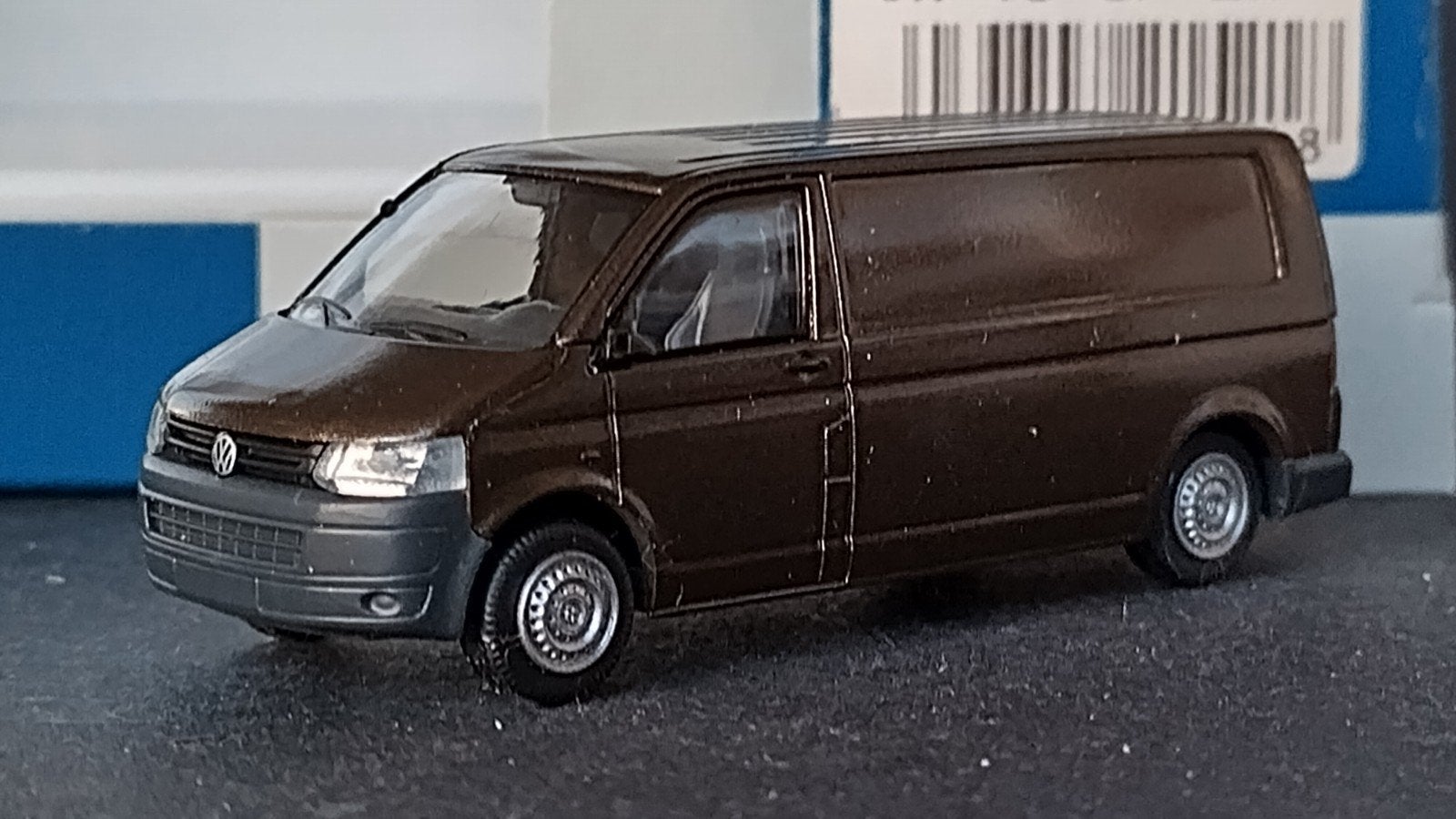 Volkswagen VW Transporter T5 Bruin 1;87 Rietze Pol, Auto, Verzenden, ., Rietze