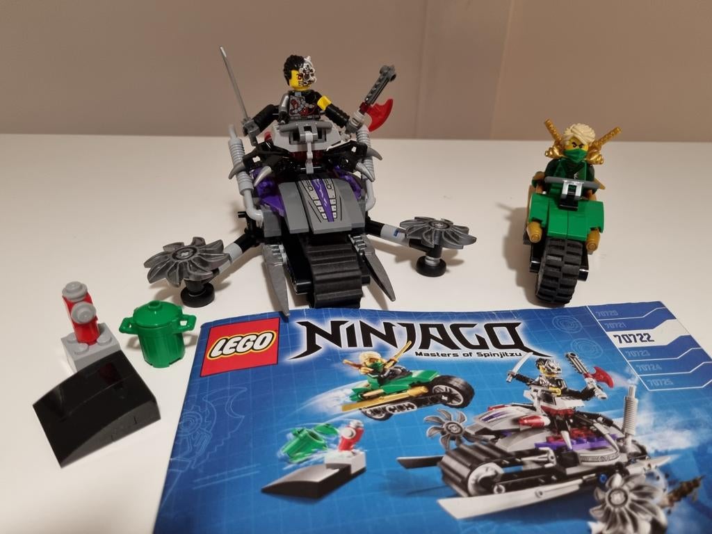 Lego Ninjago 70722 OverBorg Attack, Avontuur en Actie, Ophalen of Verzenden, Zo goed als nieuw, 3 spelers of meer