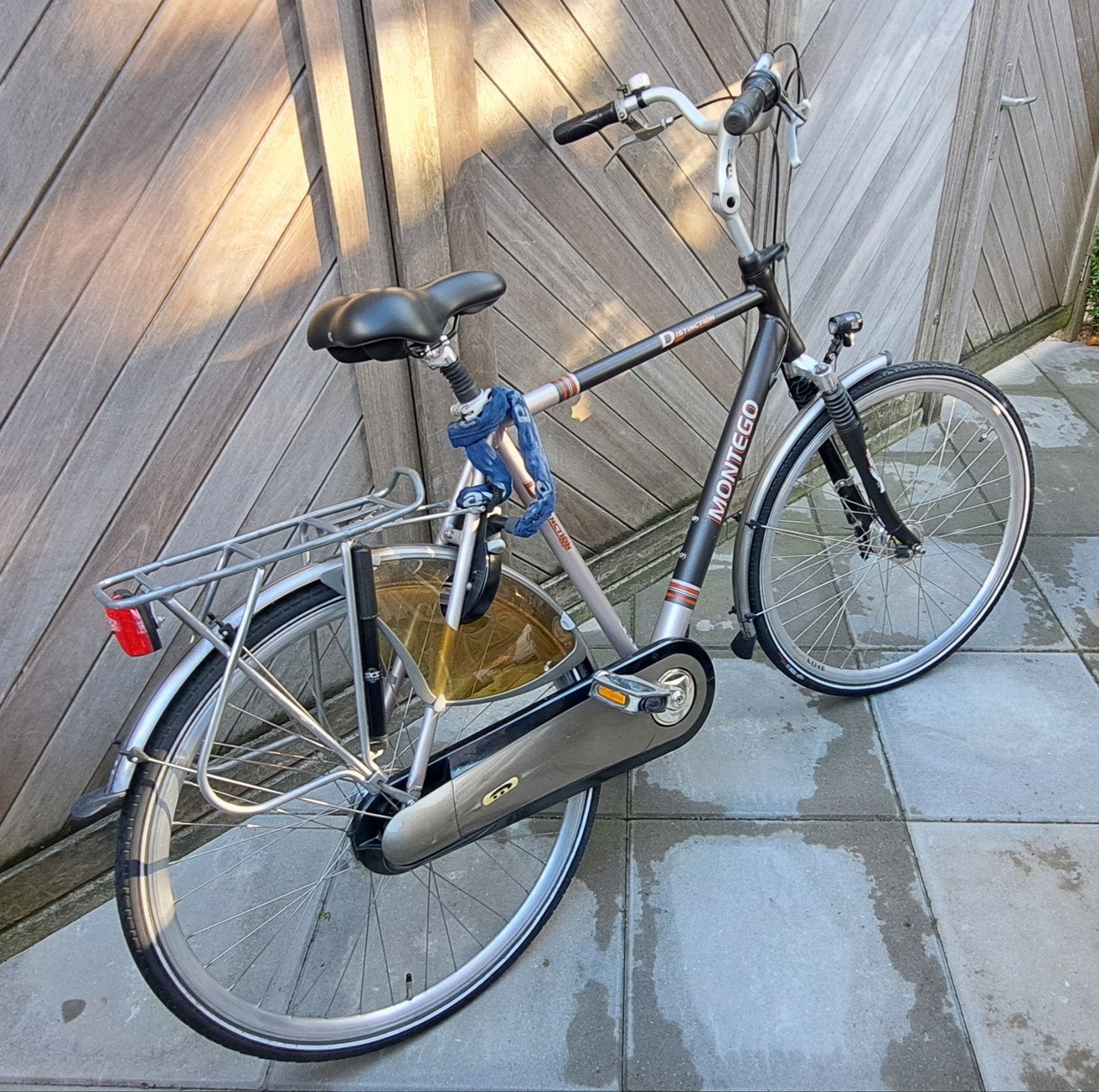 Montego Distincion 6061 aluminium Herenfiets  als nieuw, Versnellingen, Zo goed als nieuw, 57 tot 61 cm, Trommelrem