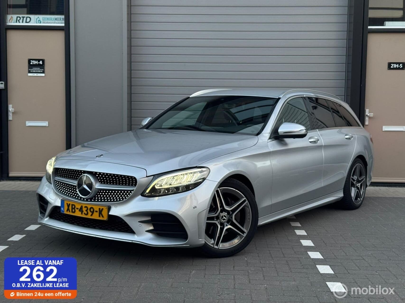 Mercedes C-Klasse Estate 180 Business | AMG| 360° | Trek |, Auto's, Automaat, Dealer onderhouden, 84 €/maand, 750 kg