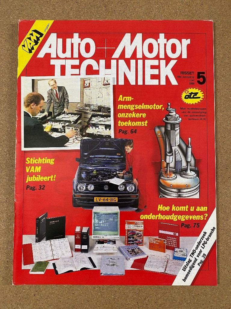 Auto Motor Techniek 5 1988, Boeken, Verzenden, Gelezen, Algemeen