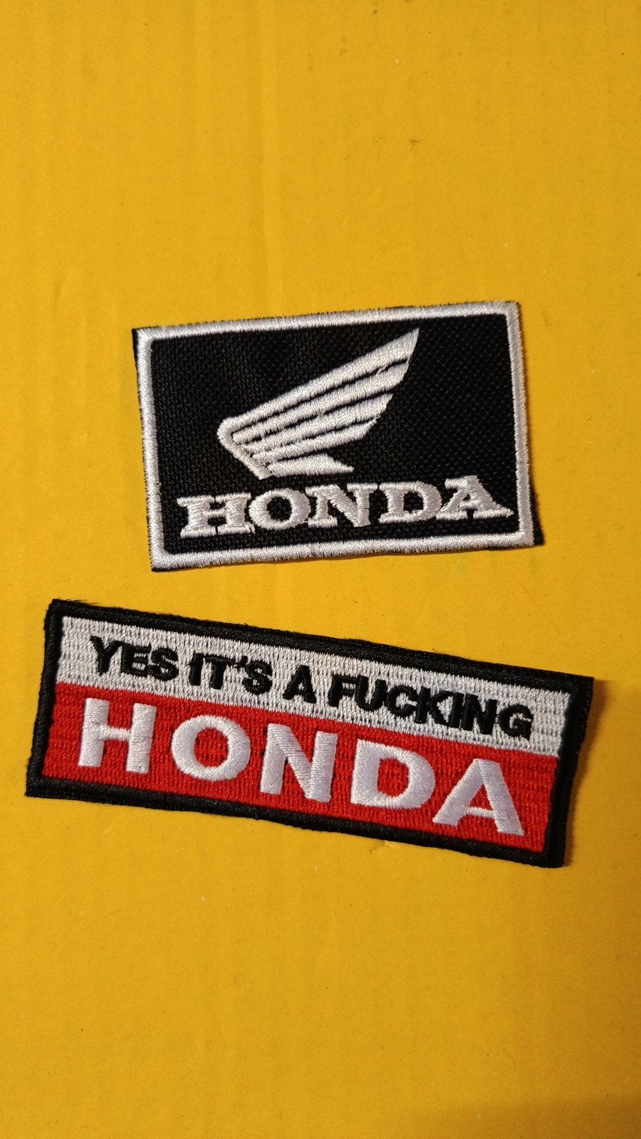 Biker Patches Embleem Honda (2), Amsterdam, Biker, Nieuw, Ophalen of Verzenden