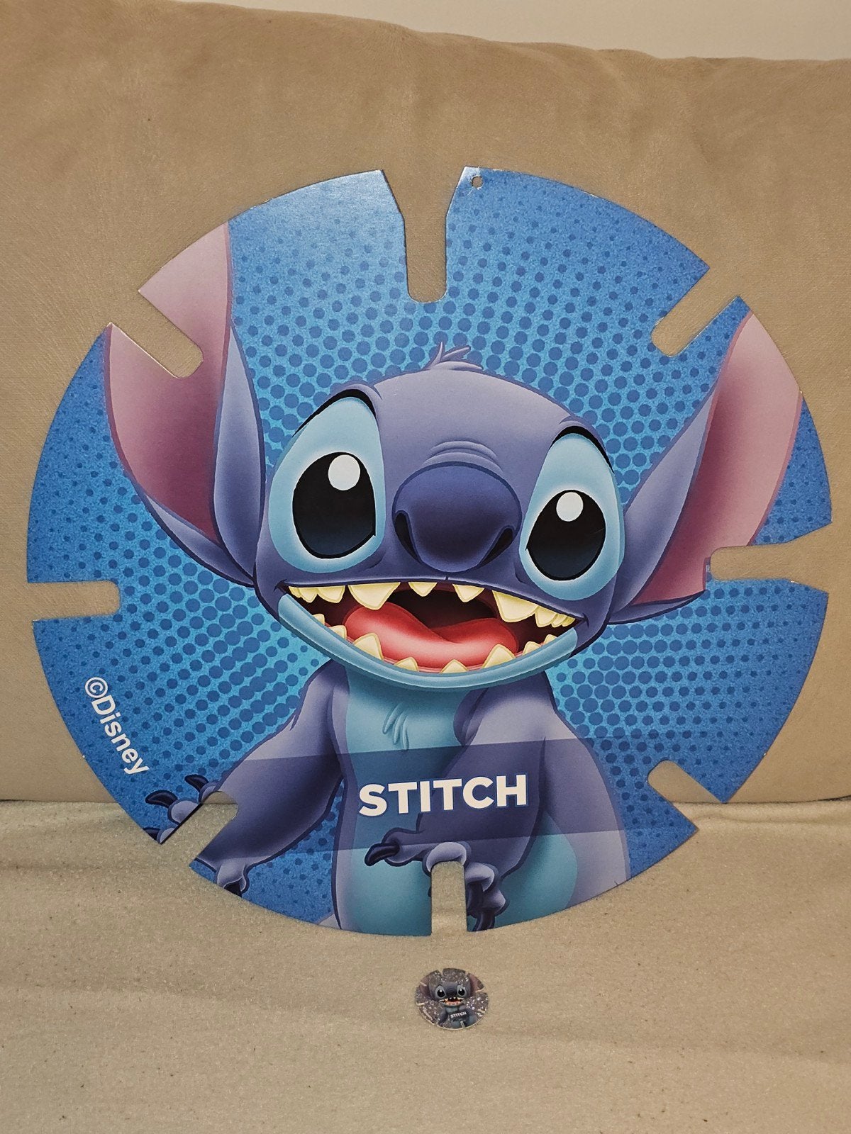 Mega Grote Disney Diskeyz Albert Heijn - Stitch, Verzamelen, Ophalen of Verzenden, Overige figuren, Zo goed als nieuw, Overige typen