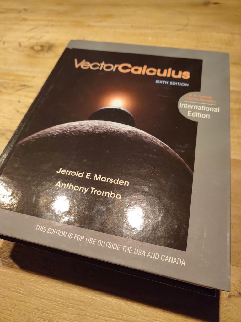 Vector Calculus Sixth Edition, Gelezen, Jerrold E. Marsden, Ophalen of Verzenden, WO