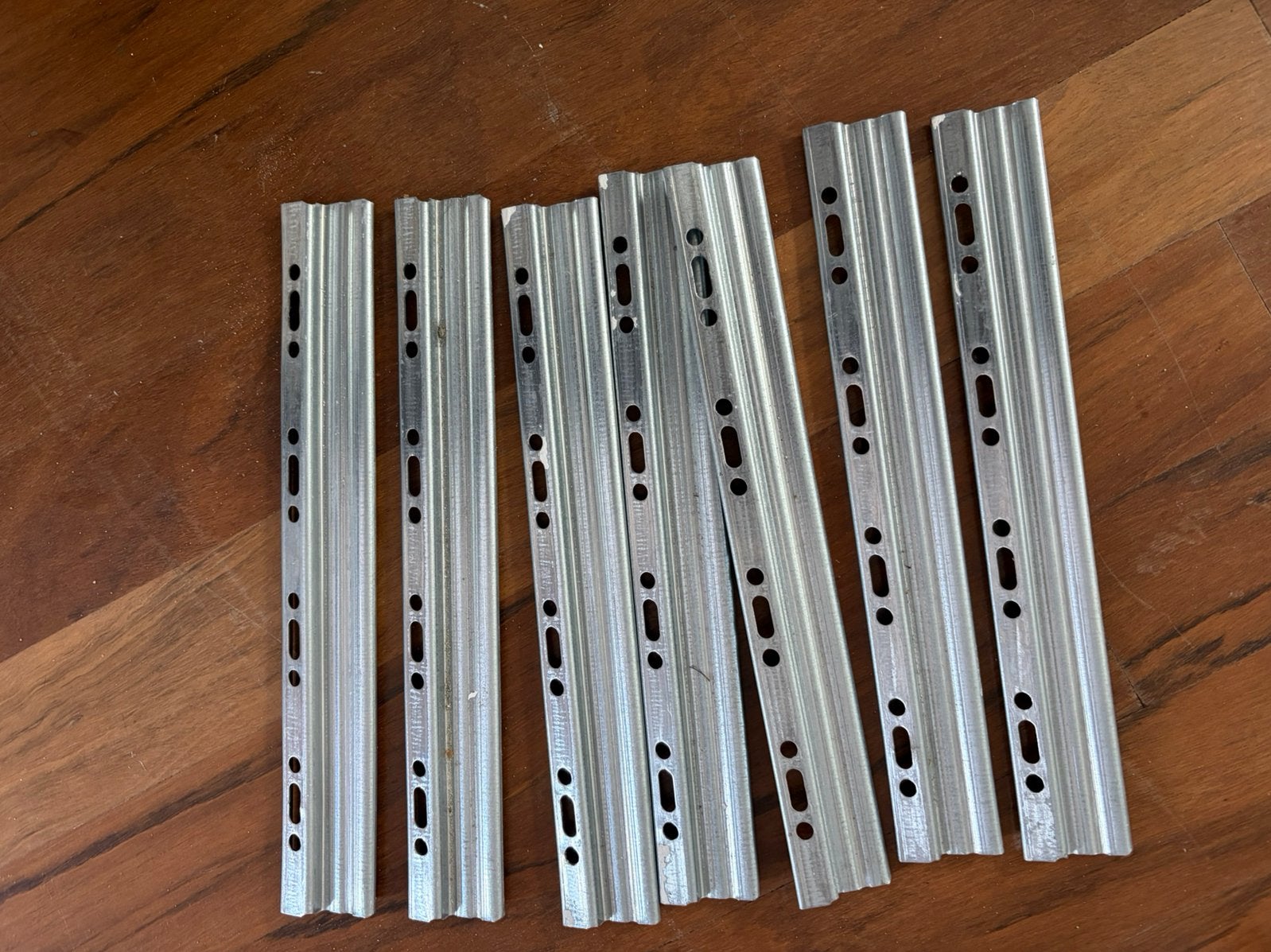 7x DIN-rail / montagerail, Ophalen of Verzenden, Zo goed als nieuw, Minder dan 50 mm
