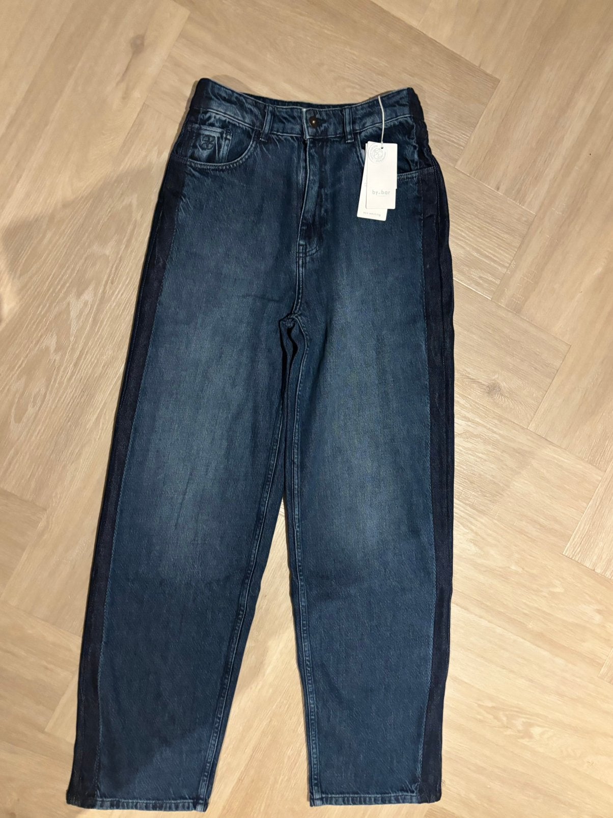 By bar jeans s, Kleding | Dames, Broeken en Pantalons, Ophalen of Verzenden, Nieuw, Blauw, Lang