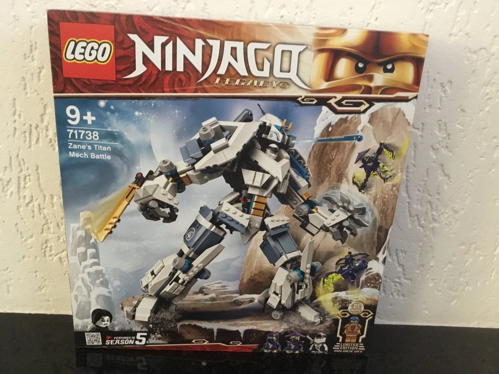 Nieuwe LEGO Ninjago Legacy 71738 Zane's Titan Mech Battle, Lego Nederland BV, Edisonring 1. 6669NA Dodewaard, Lego, Info@lego.nl