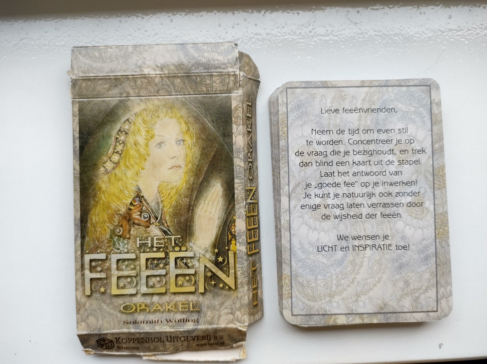 S. Wulfing - Het Feeen orakel, Boeken, Tarot of Kaarten leggen, Overige typen, Ophalen of Verzenden, Zo goed als nieuw