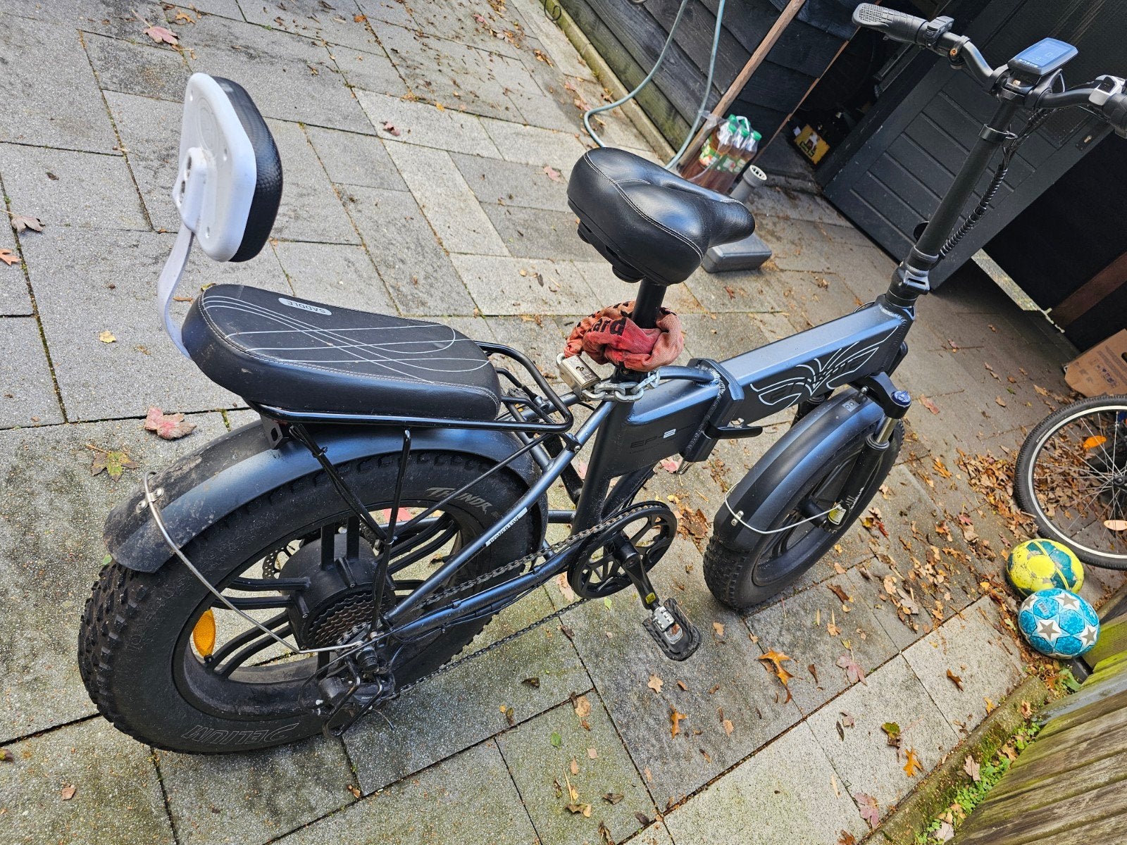Engwe Fatbike - Opvouwbare elektrische fatbike, Ophalen