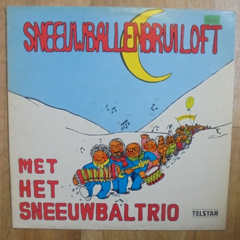 LP van Telstar HET SNEEUWBALTRIO sneeuwballenbruiloft, LP, Ophalen of Verzenden, Zo goed als nieuw, Levenslied of Smartlap