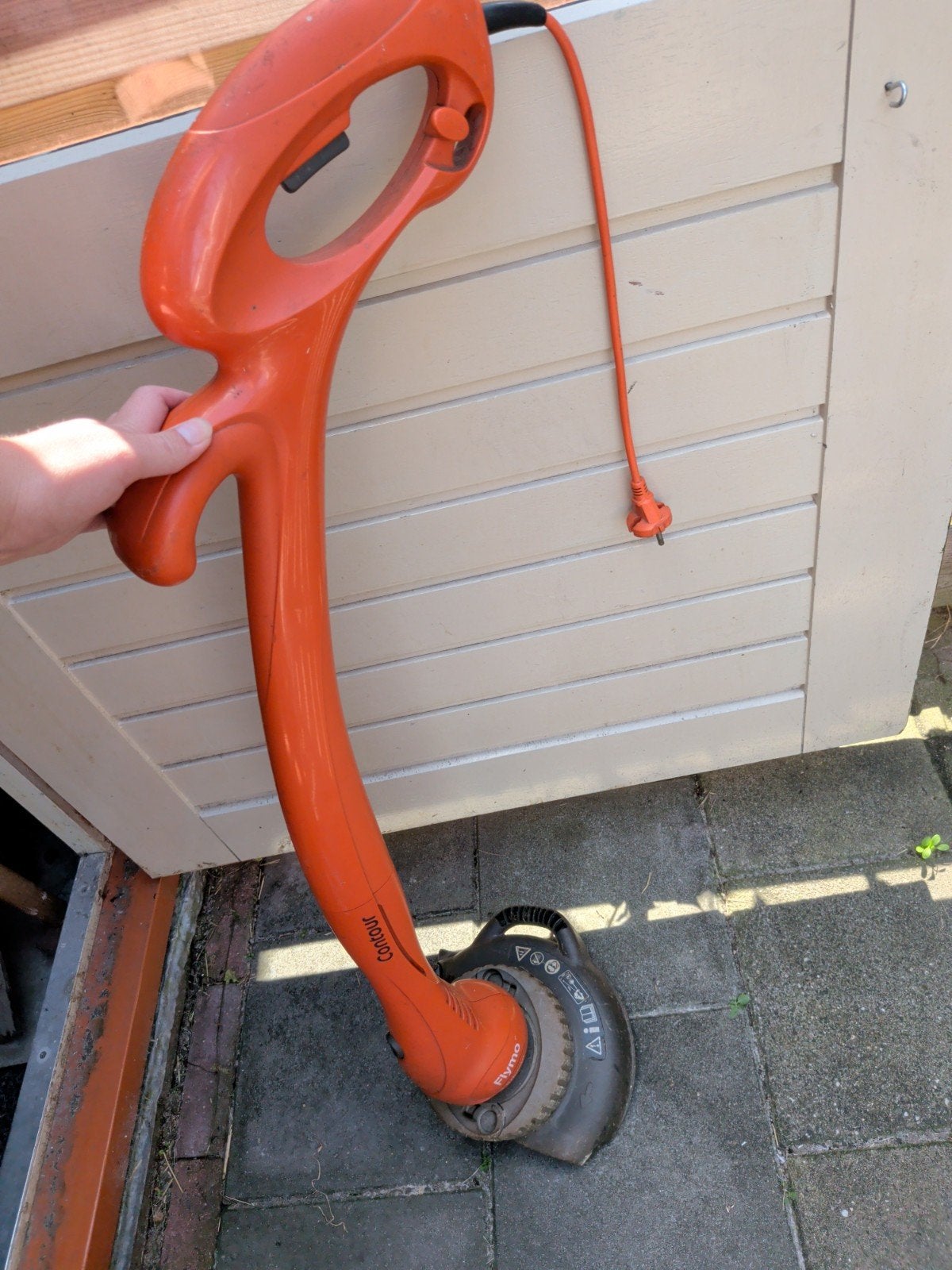 Goed werkende Flymo Contour kantjesmaaier, Ophalen, Gebruikt, Flymo, 30 tot 50 cm