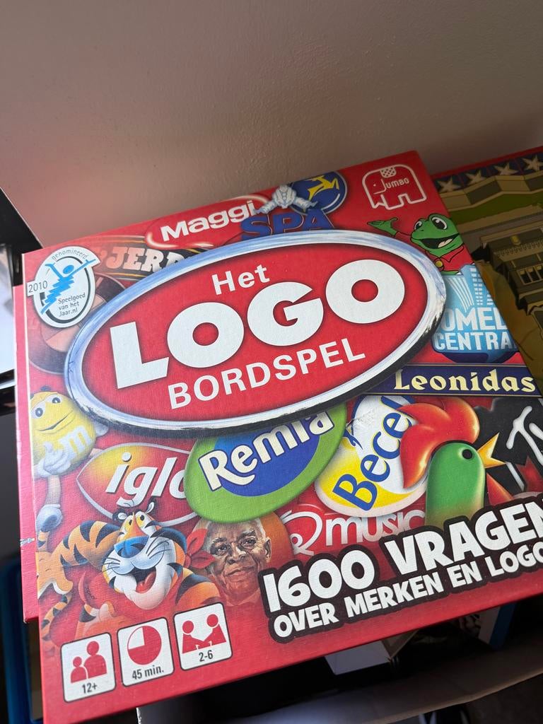 Jumbo Het Logo Bordspel - Leuk en Leerzaam! Nieuw ongebruikt, Hobby en Vrije tijd, Gezelschapsspellen | Bordspellen, Drie of vier spelers