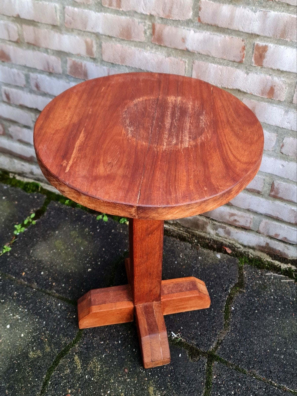 Plantentafel Art Deco ambachtelijk gemaakt rustiek landelijk, Ophalen