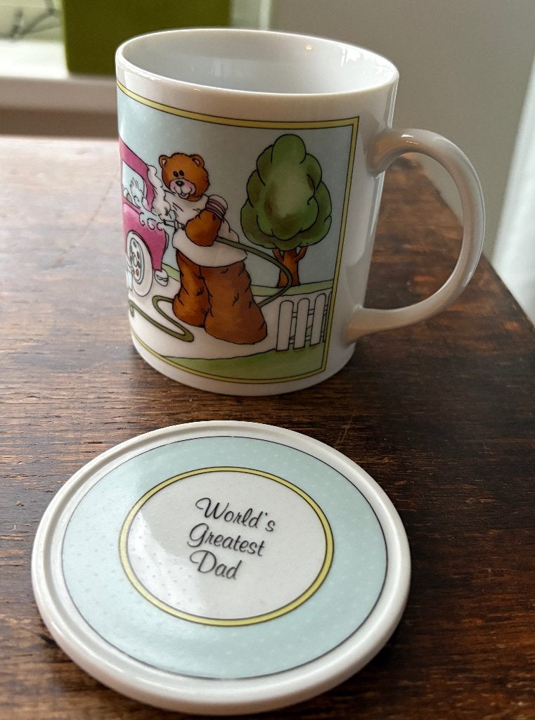 Bear Feet family beker met deksel, Huis en Inrichting, Keuken | Servies, Ophalen of Verzenden, Zo goed als nieuw, Overige stijlen