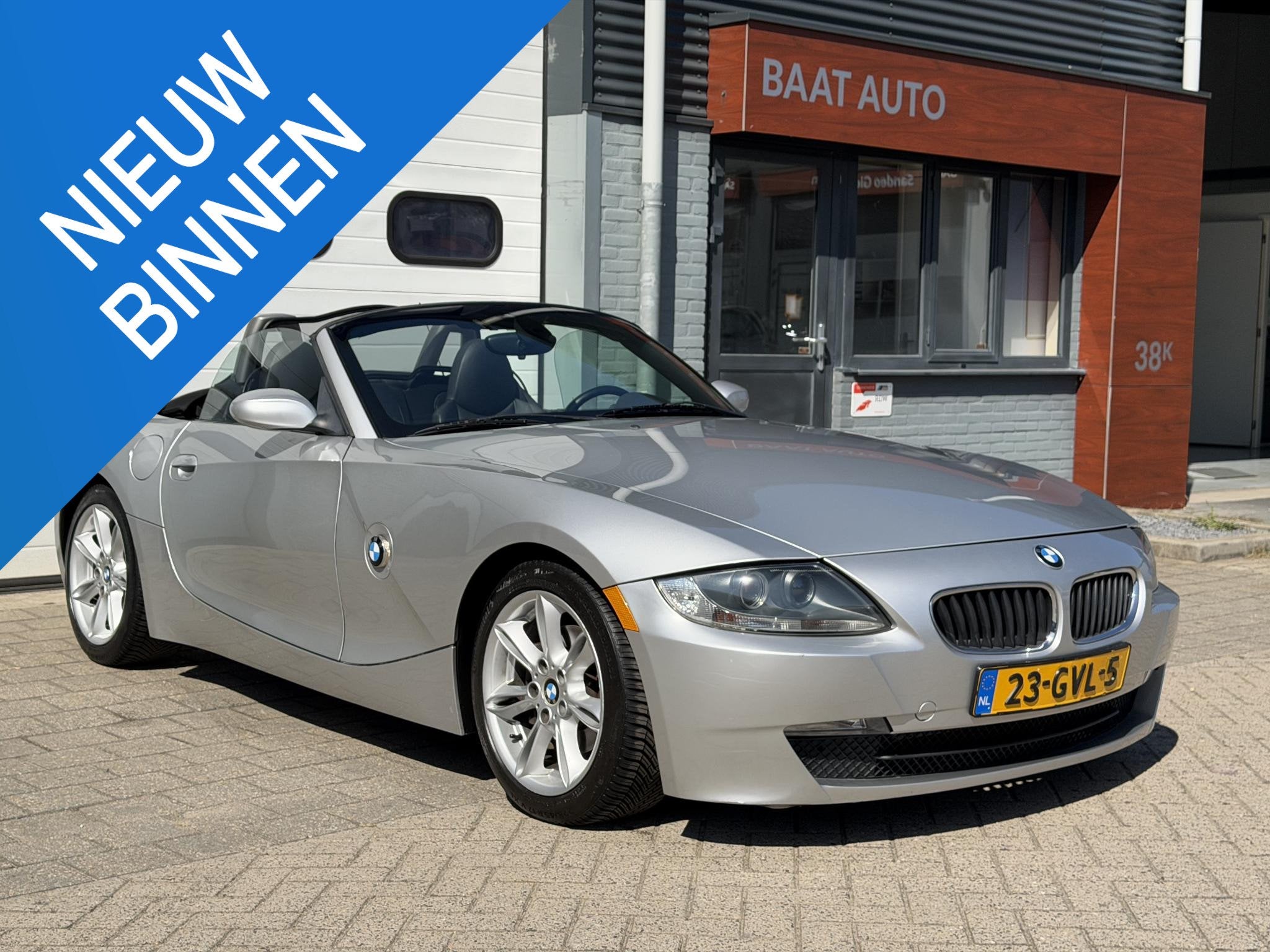 BMW Z4 Roadster 3.0Si LCI Facelift Sport M-onderst. Stoel, Auto's, BMW, Automaat, Achterwielaandrijving, Zwart, Cabriolet