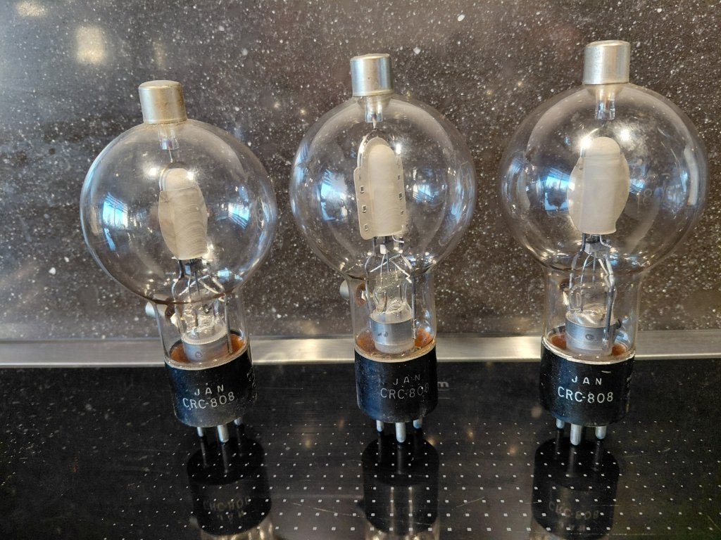 808 tubes, Telecommunicatie, Zenders en Ontvangers, Ophalen of Verzenden, Gebruikt, Zender en Ontvanger