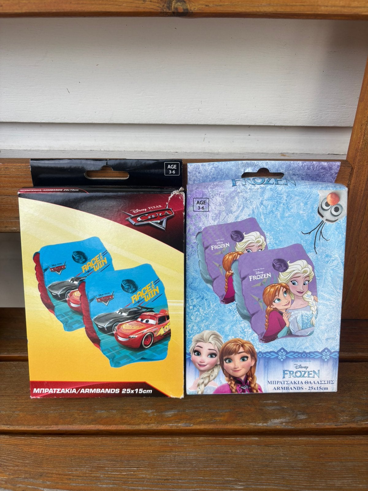 Cars en Frozen zwembandjes Disney Pixar | 3-6 jaar zwemmen, Ophalen of Verzenden