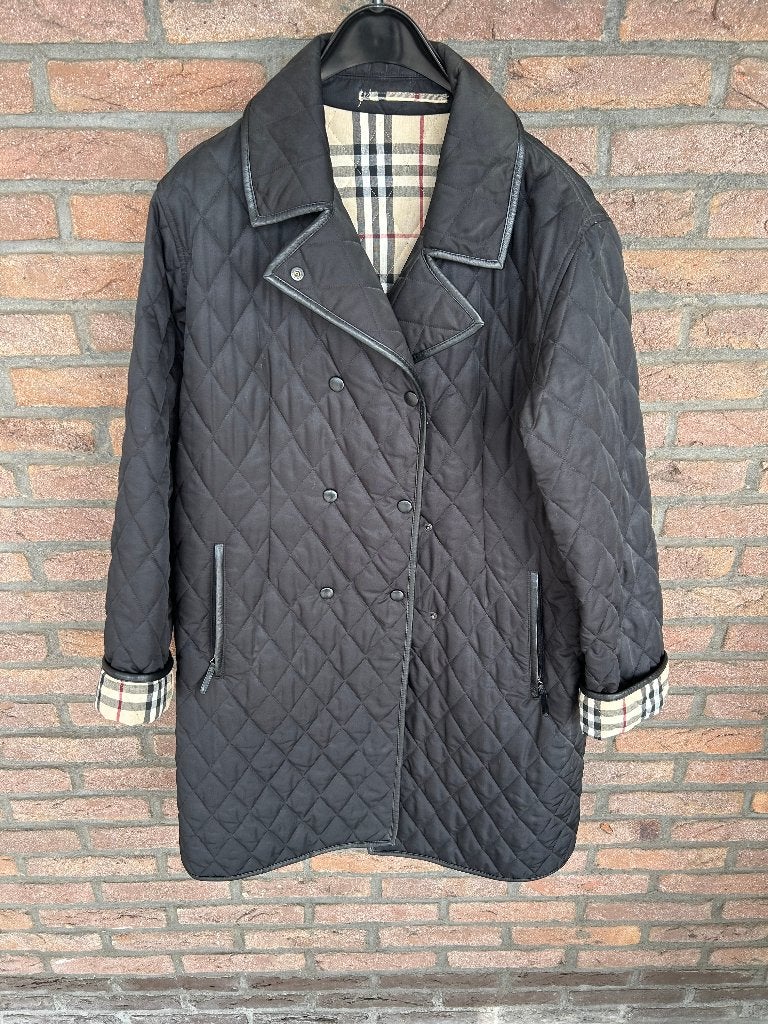 winterjas van Burberry zwart, Ophalen, Zwart, Maat 42/44 (L), Nieuw