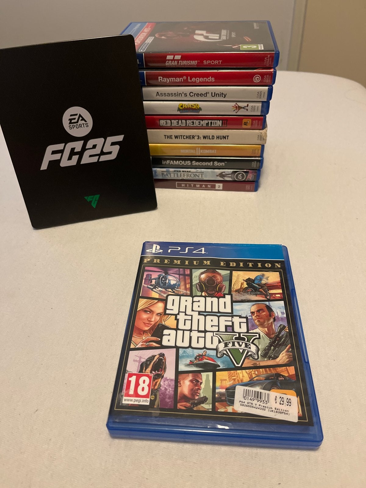 GTA V Premium Editie - PS4 game, Avontuur en Actie, Online, Vanaf 18 jaar, Ophalen of Verzenden