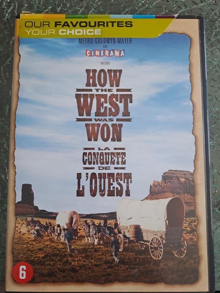 How the west was won (dvd), Ophalen of Verzenden, Zo goed als nieuw, Actie en Avontuur, Alle leeftijden