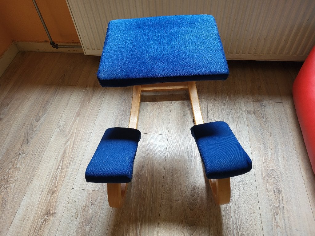 Stokke Varier Variable, Kniestoel, Ophalen, Gebruikt, Blauw, Eén