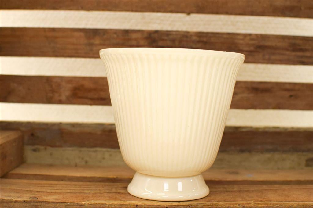 Wedgwood porseleinen Bloempot 50791, Gebruikt, Rond, Ophalen of Verzenden, Aardewerk