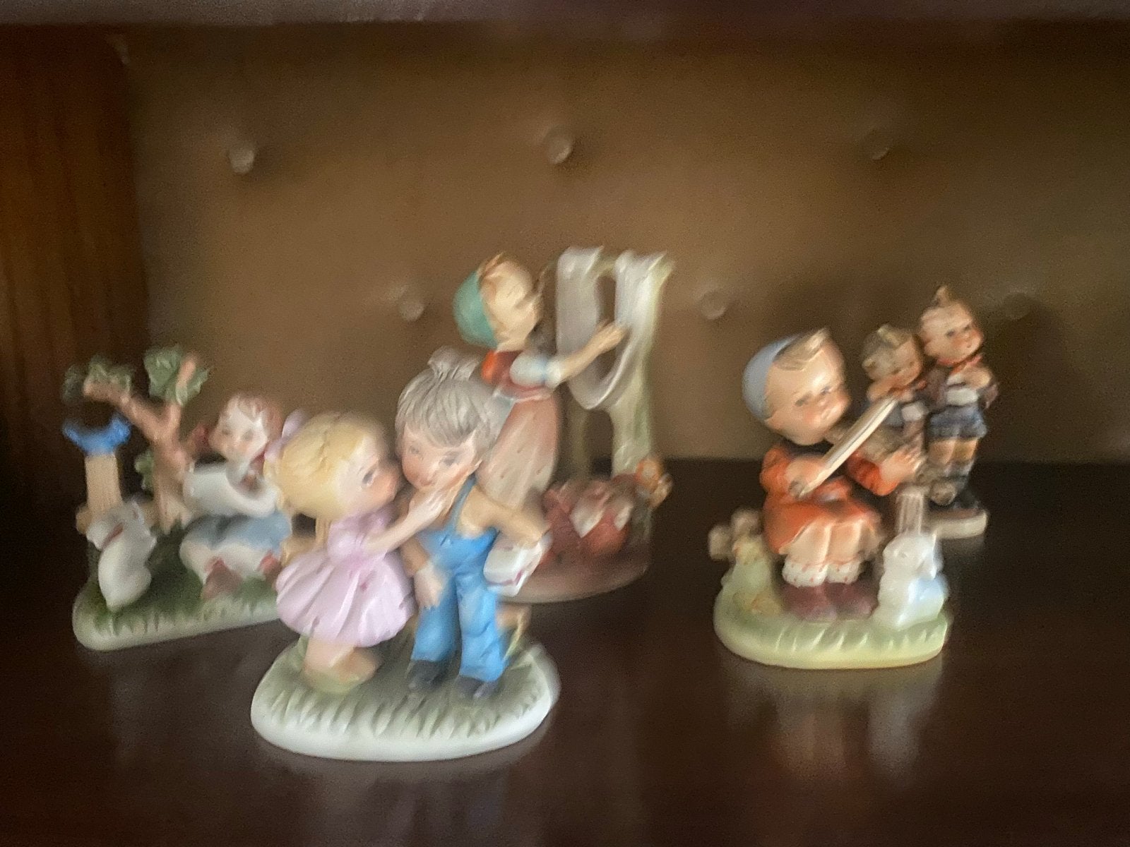 Set van 5 Hummel beeldjes - Vintage porselein, Ophalen of Verzenden, Gebruikt, Hummel