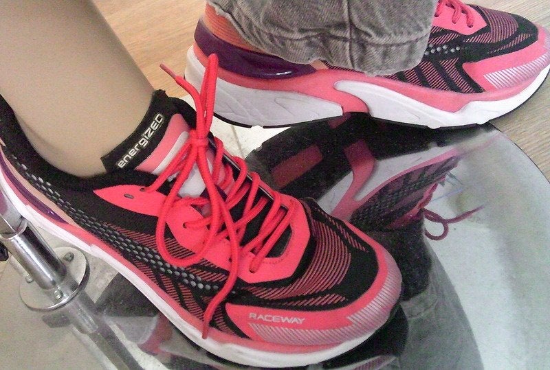 FILA ENERGIZED ZGAN roze/zwarte sneakers gympen maat 40, Overige kleuren, Verzenden, Fila, Sneakers of Gympen