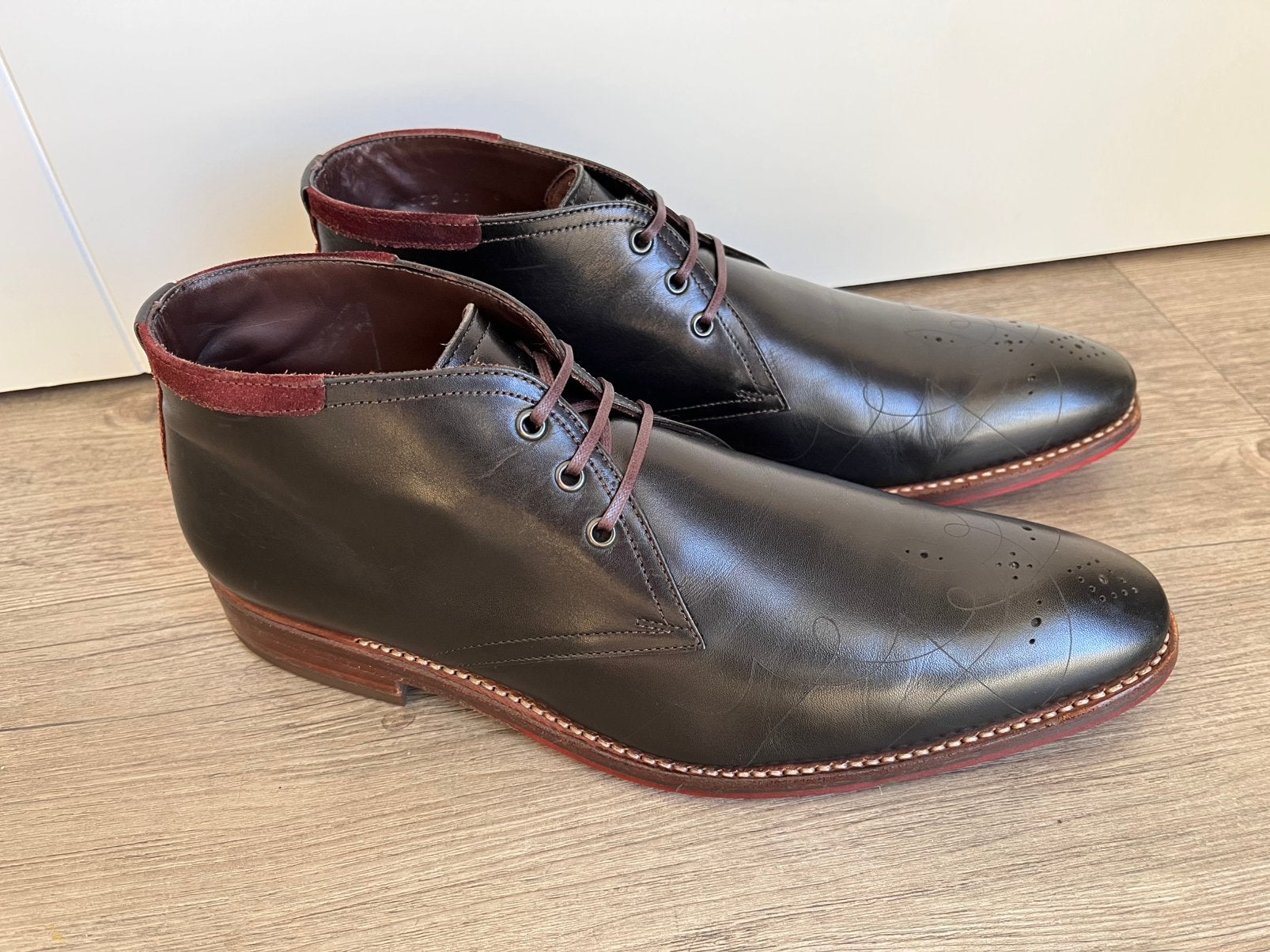 Floris van Bommel herenschoenen maat 8 / 42, Floris, Zwart, Floris, Ophalen of Verzenden