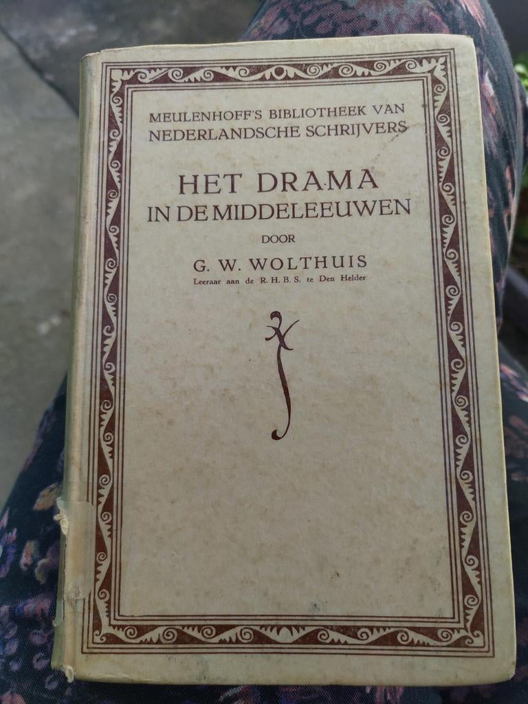 Het Drama in de Middeleeuwen door G.W. Wolthuis, Ophalen, Gelezen