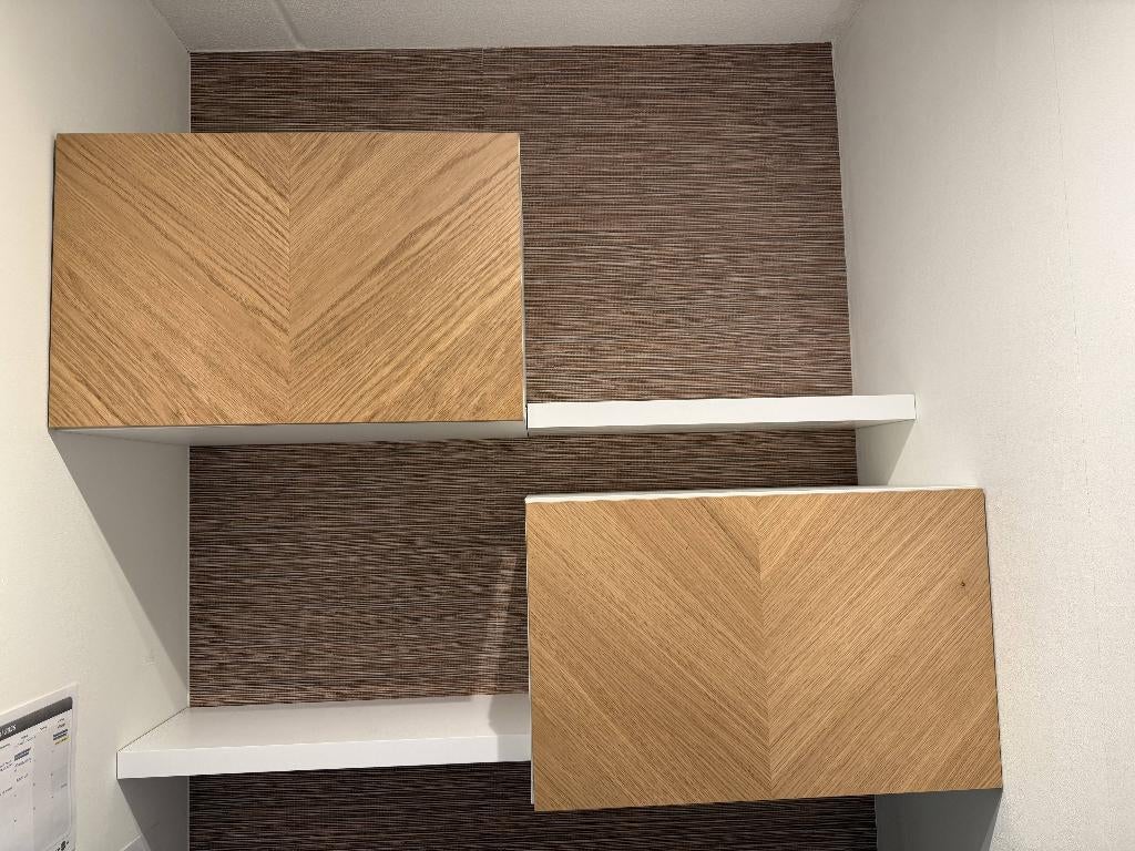 2x BESTA IKEA, voor wandmontage, wit Hedeviken 60x42x38 cm, Ophalen, Zo goed als nieuw, Minder dan 150 cm, Minder dan 100 cm