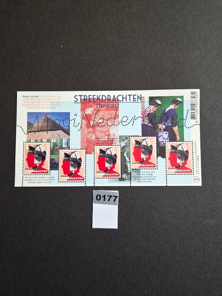 Postzegels Nederland   (177-181)   Postfris, Postzegels en Munten, Ophalen of Verzenden, Na 1940, Postfris