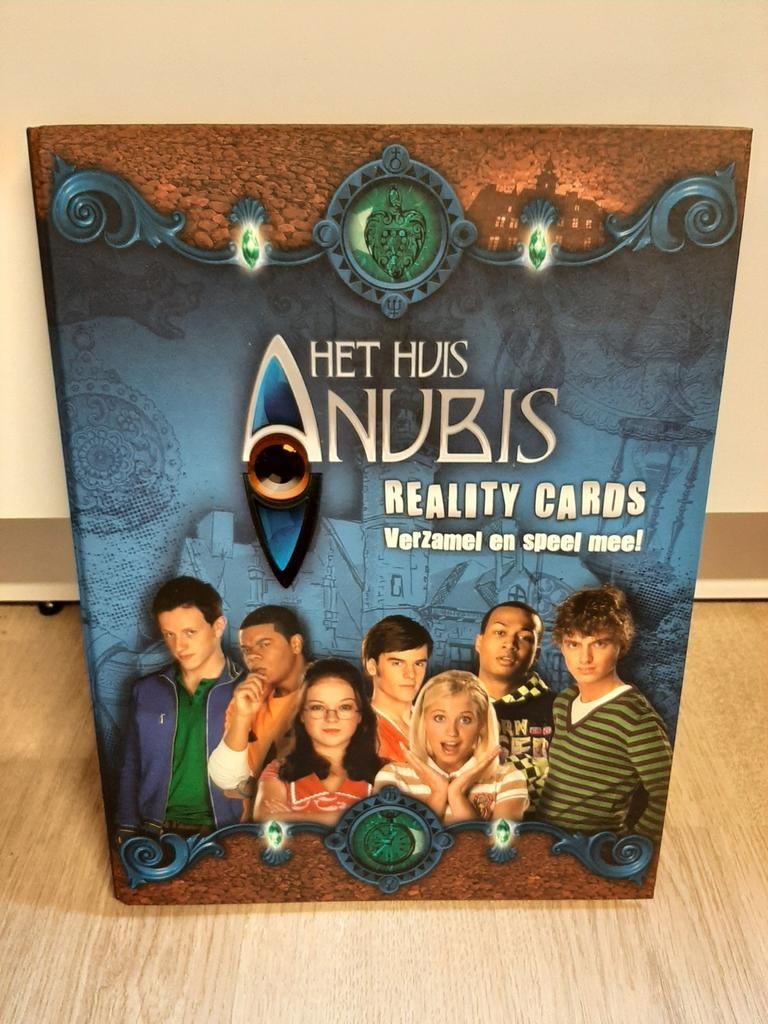 Het huis Anubis reality cards verzamelmap, Verzamelen, Ophalen of Verzenden