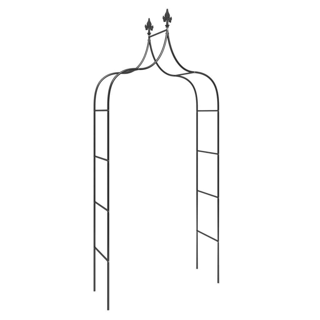 2x Rozenboog rozen boog tuinboog staal zwart GRATIS BEZORGD!, Met poort, Verzenden, Overige typen, Nieuw