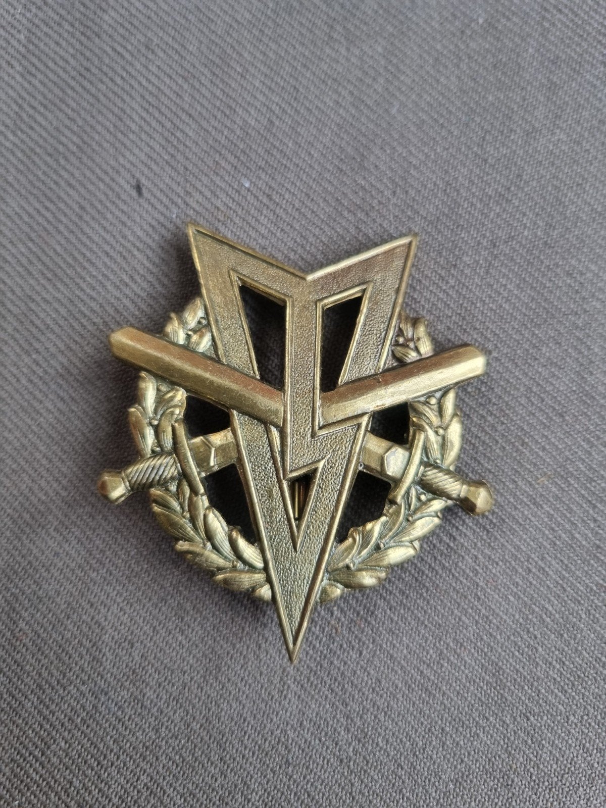 speld Militaire Lichamelijke Vaardigheid (MLV), Verzamelen, Ophalen of Verzenden, Landmacht, Nederland, Embleem of Badge