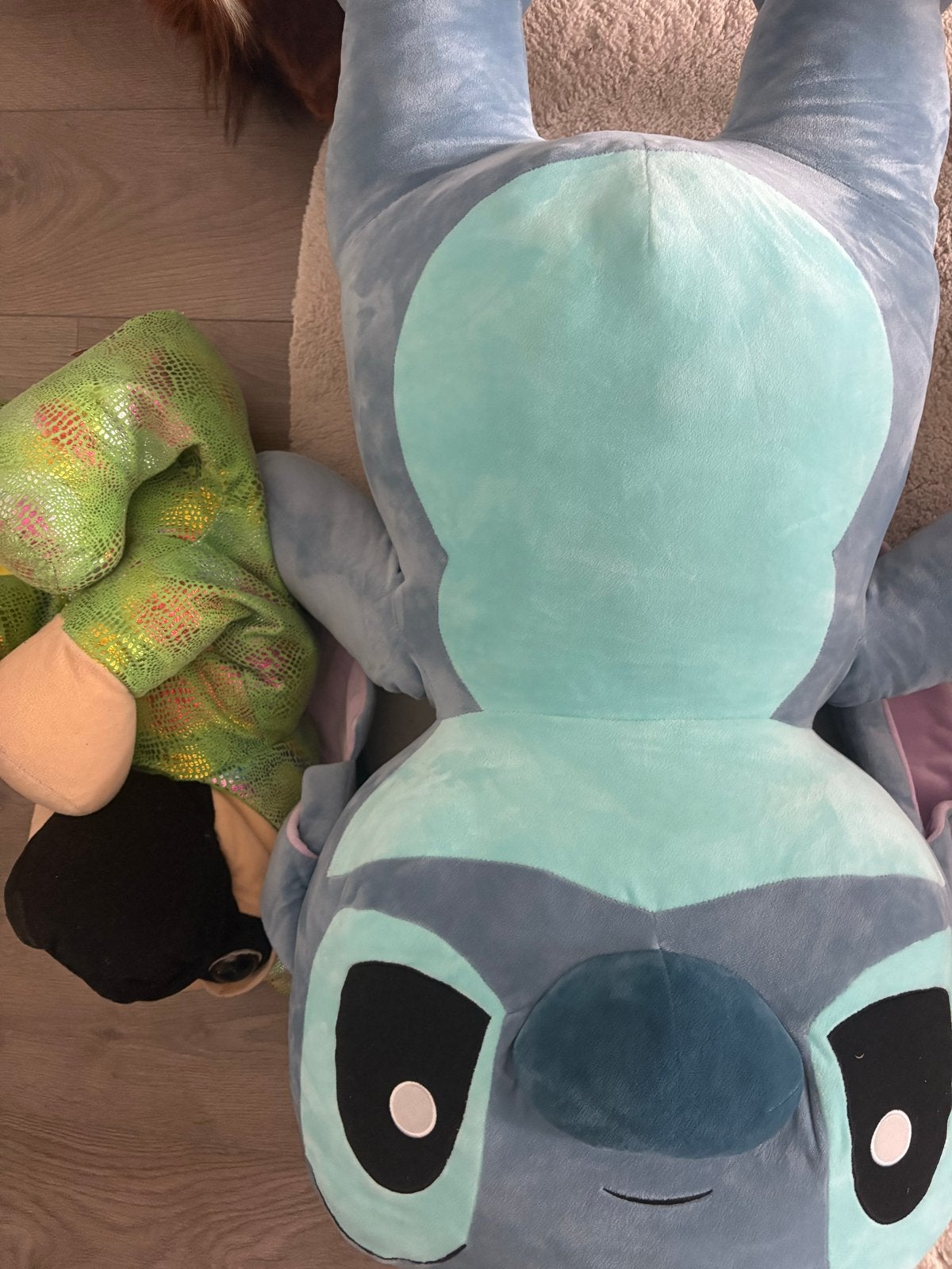 Grote Disney Stitch knuffel, Disney, Overige typen, Blauw, Ophalen of Verzenden