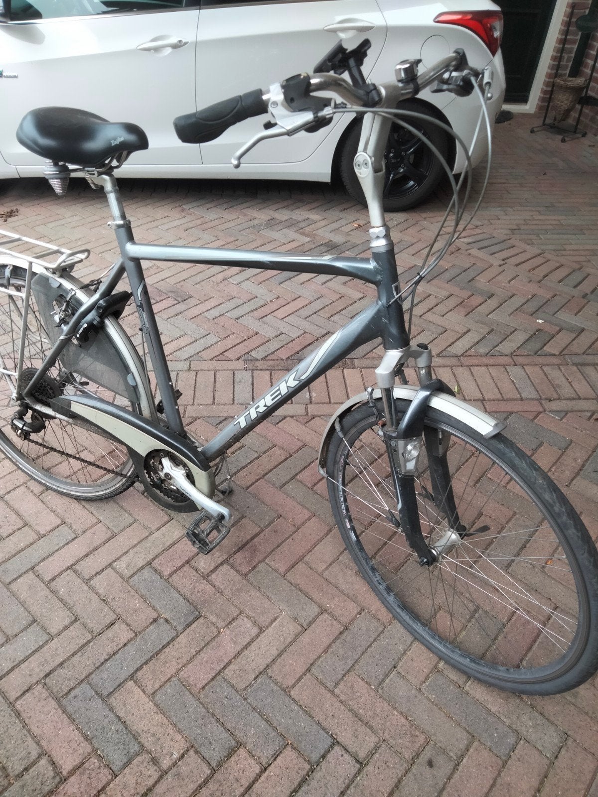 Trek T500 hybride fiets - Gebruikt, Overige merken, Velgrem, Versnellingen, Ophalen of Verzenden