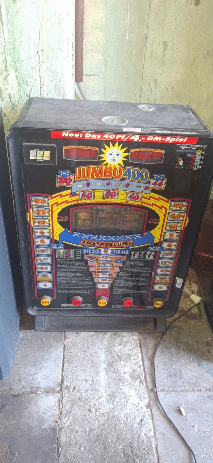 Duitse Gokkast  jumbo 400, Verzamelen, Overige munten, Ophalen, Gebruikt