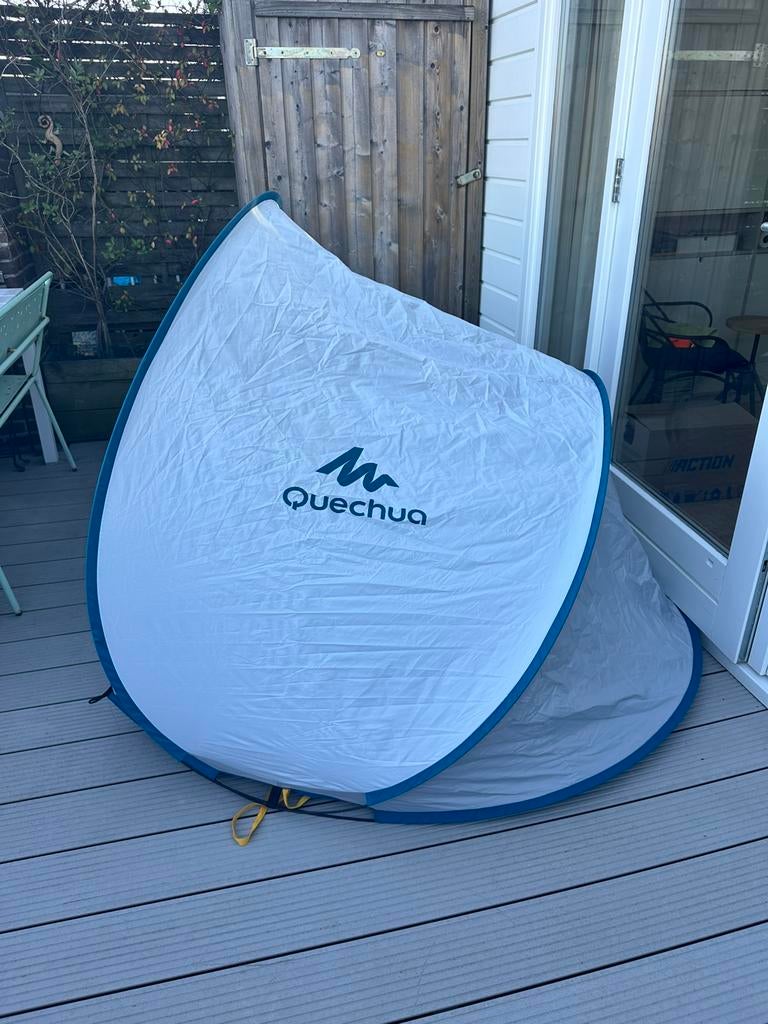 Decathlon Quechua 2 sec XL 0 pop-up tent zilver, Ophalen, Nieuw, Tot en met 2