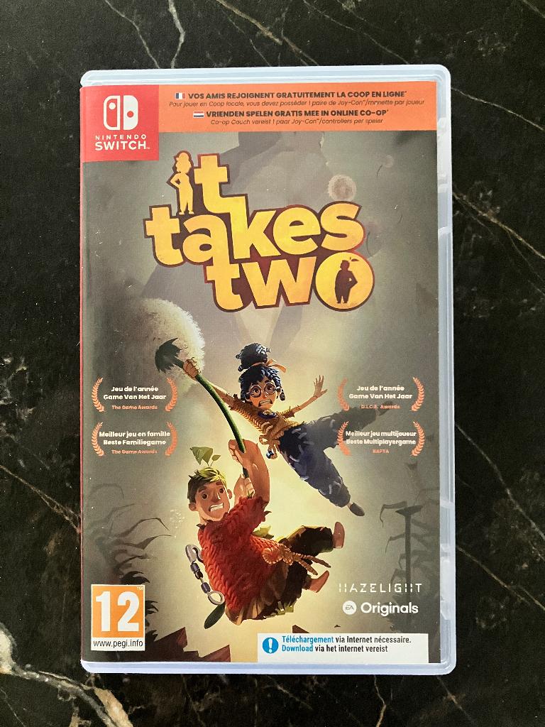 It Takes Two Switch game, Spelcomputers en Games, Avontuur en Actie, 2 spelers, Eén computer, Ophalen of Verzenden