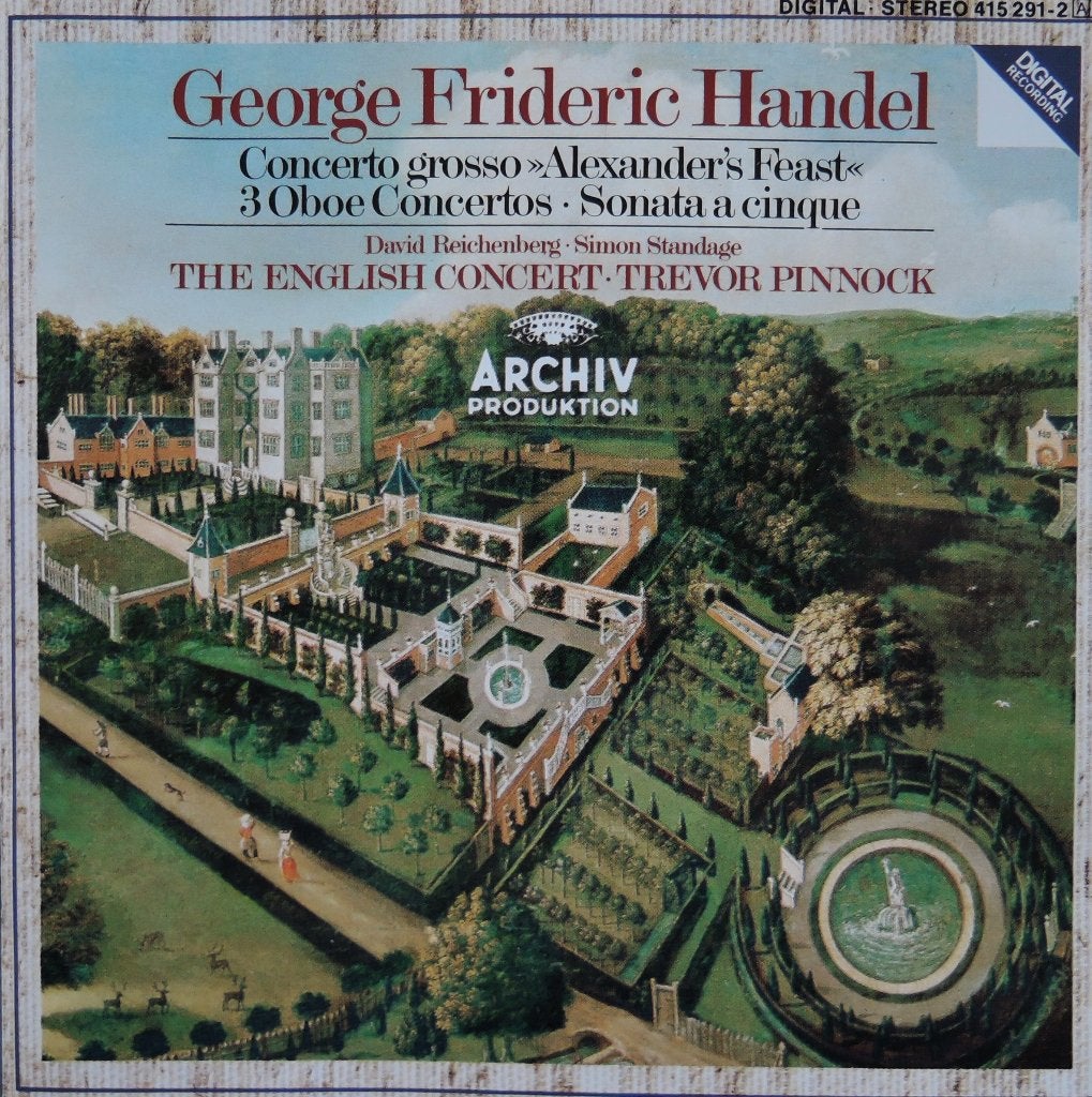 Händel/ "Alexander's Feast" ea- The English Concert/ Pinnock, Ophalen of Verzenden, Zo goed als nieuw, Orkest of Ballet, Barok