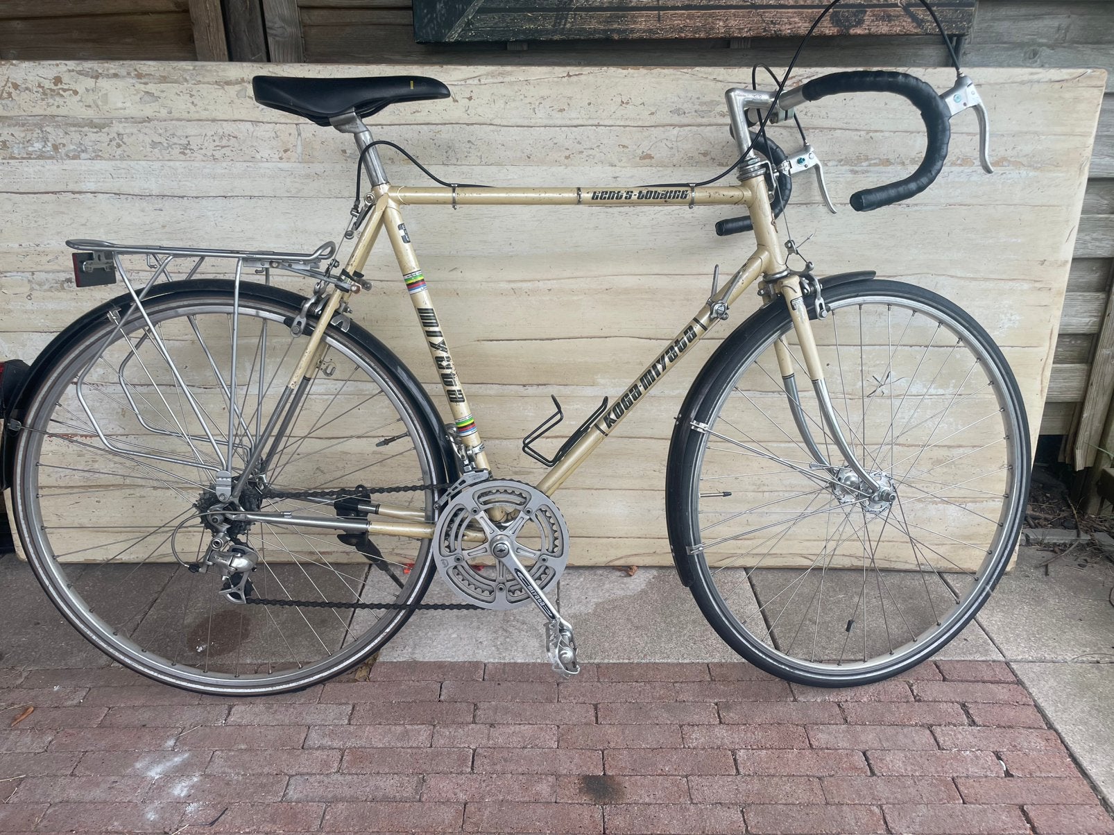 Koga Miyata Gents touring jaren 80, Fietsen en Brommers, Fietsen | Racefietsen, Ophalen, Staal, Zo goed als nieuw, 57 tot 61 cm