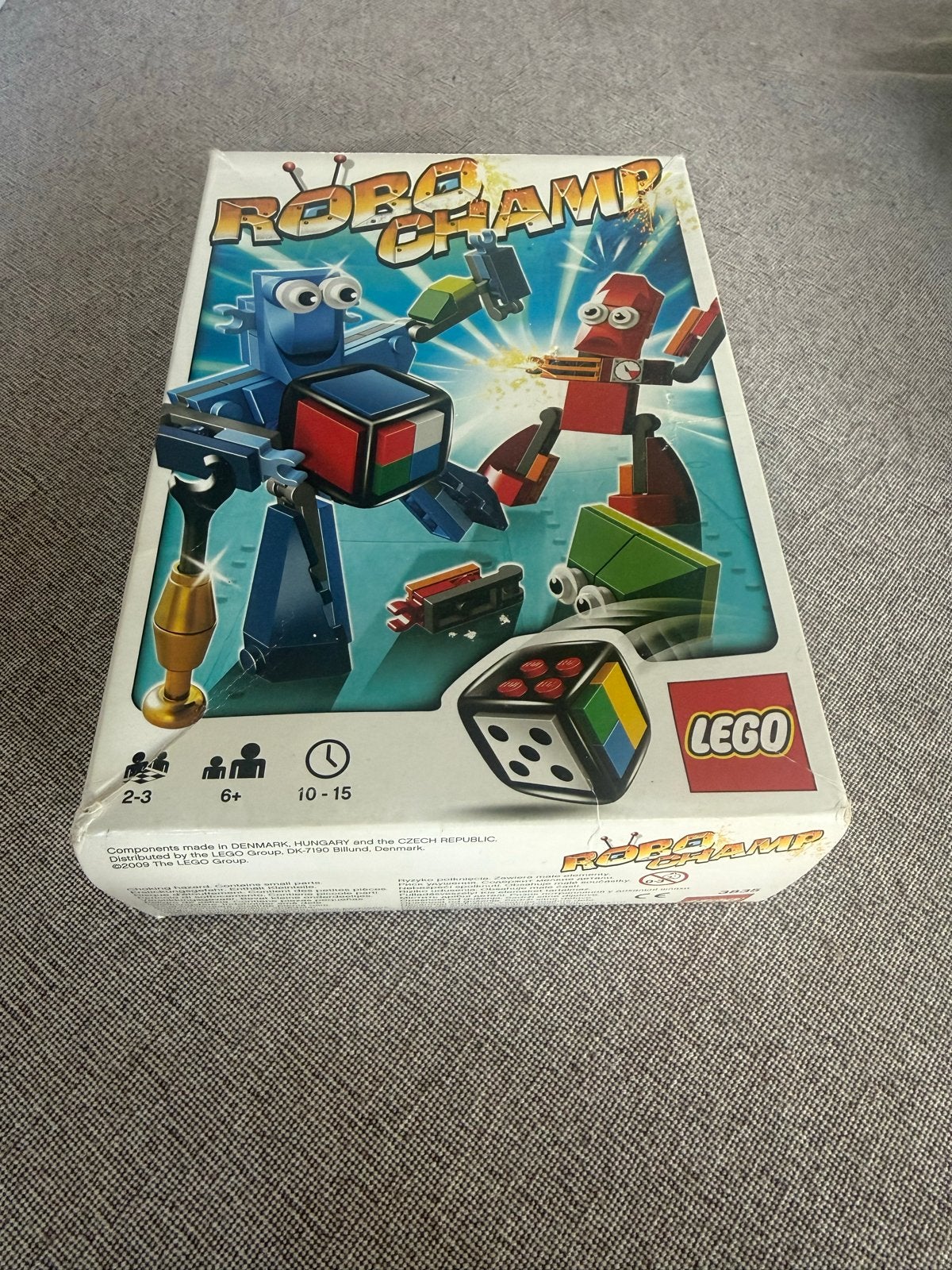 Lego Robo Champ 3835 - Compleet met doos en instructies, Lego, Ophalen of Verzenden, Zo goed als nieuw, Compleet