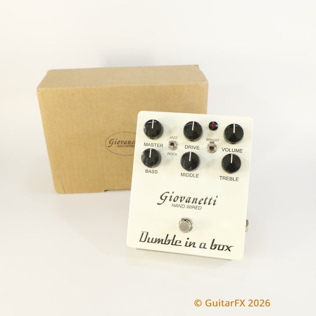 Giovanetti Hand Wired Dumble in a Box (Boutique, incl. Box), Muziek en Instrumenten, Gebruikt, -, -, Ophalen of Verzenden