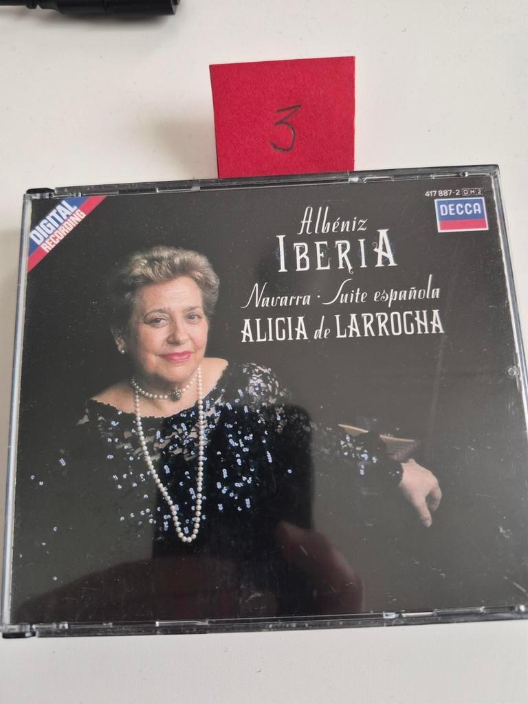 Albéniz: Iberia & Suite Española - Alicia de Larrocha (CD), Gebruikt, Boxset, Ophalen of Verzenden, Romantiek
