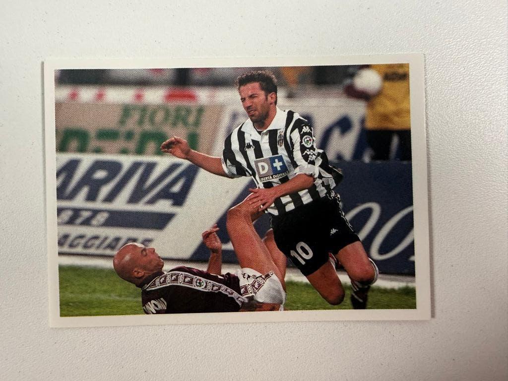 79 Alessandro Del Piero Sticker Panini Juventus 2000, Verzamelen, Sportartikelen en Voetbal, Ophalen of Verzenden, Nieuw, Buitenlandse clubs